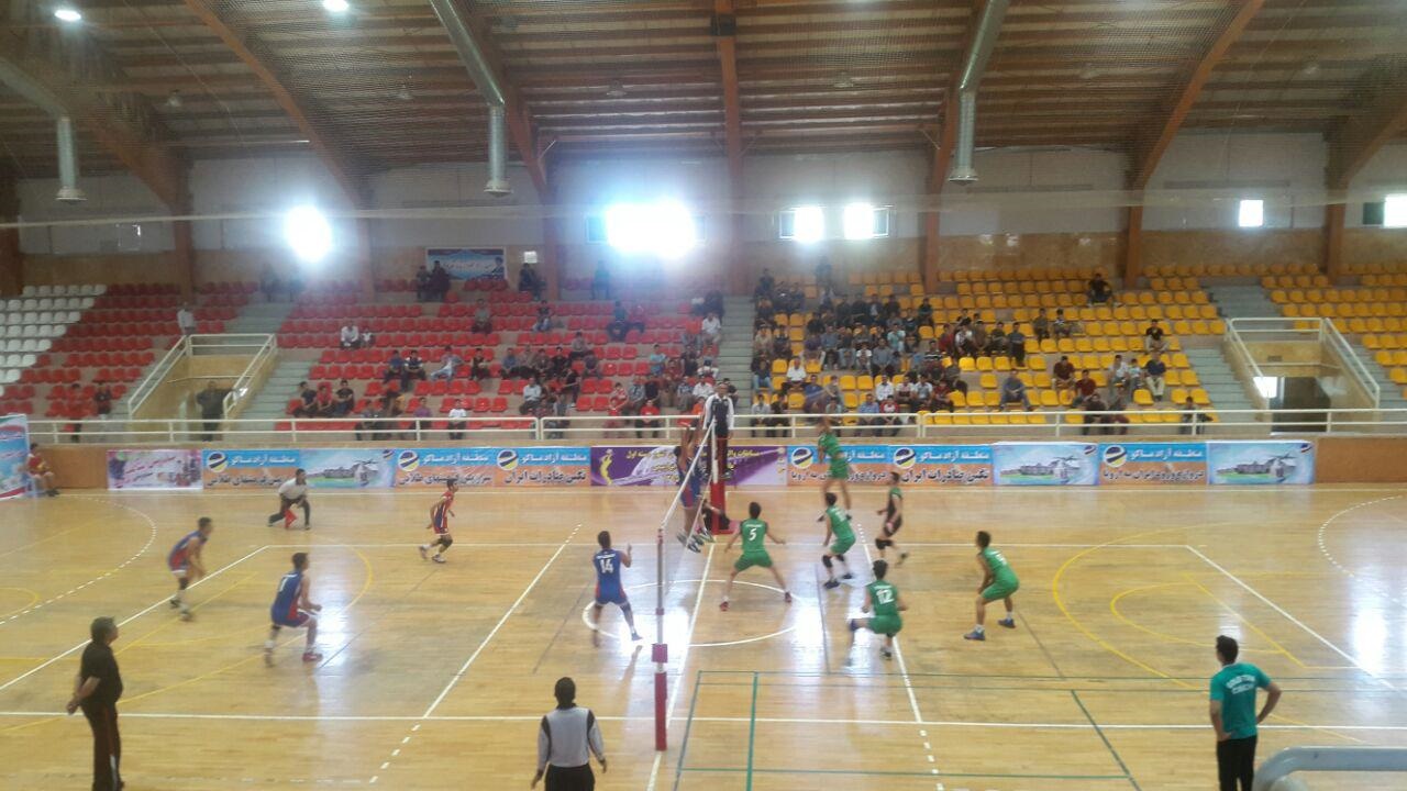 قهرمانی آذربایجان غربی در والیبال نوجوانان قهرمانی کشور