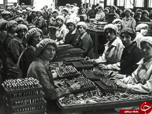 تصاویر | زنان قناری؛ زنانی بیش از ۸۰ درصد سلاح‌های جنگ جهانی اول را ساختند
