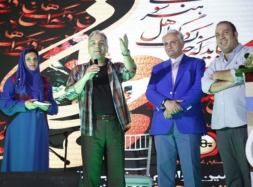 آرزوی‌ نوید محمدزاده و خاطره‌ فرهاد اصلانی‌/ چهره‌های سینما و تلویزیون‌ در ضیافت جشن حافظ