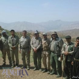 گشت کنترلی مدیرکل محیط زیست لرستان از منطقه اشترانکوه