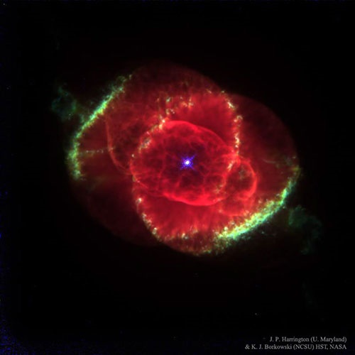 تصویر خارق‌العاده از سحابی چشم گربه/عکس روز ناسا 