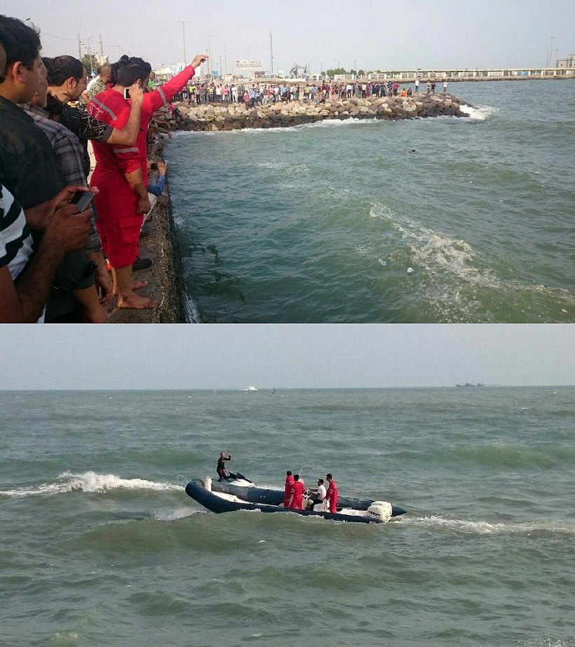 جوان 20 ساله بر اثر بی‌احتیاطی در ساحل بندرعباس غرق شد