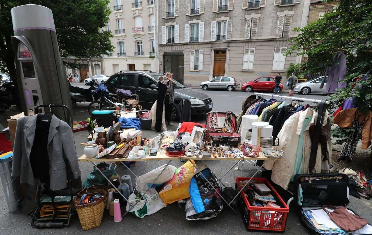 تصاویر | بازار دستفروشان پاریس
