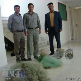 صیادان متخلف در دام یگان حفاظت محیط زیست دورود