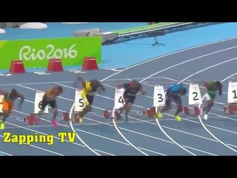 فیلم | لحظه قهرمانی سریعترین مرد جهان