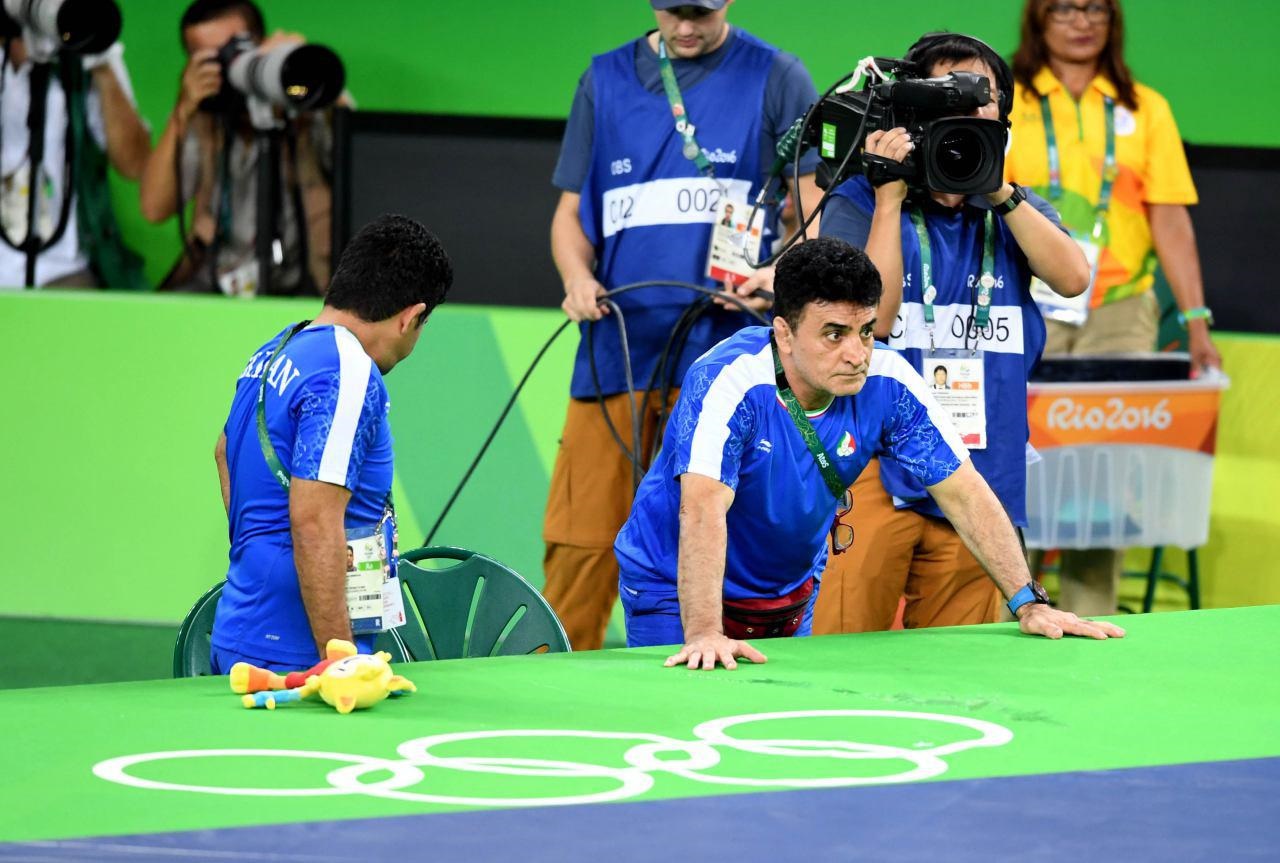 دردناک‌ترین تصویر المپیک برای ایران /پاشو مرد، اشک به صورتت نمی‌آید