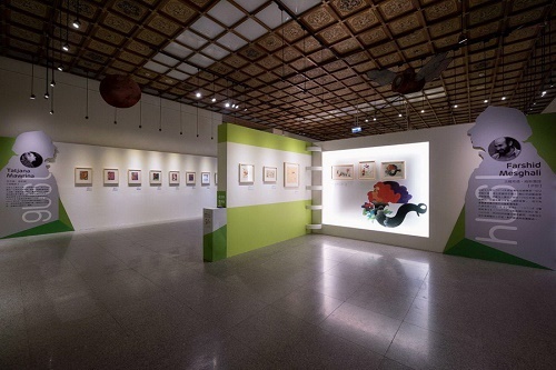 نمایش آثار فرشید مثقالی در تایوان
