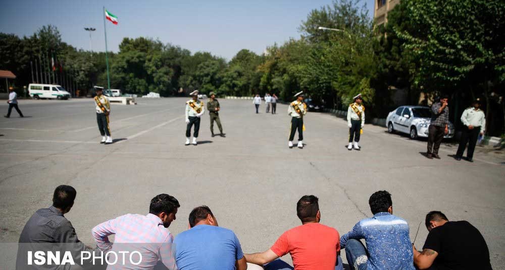 تصاویر | بازداشت 113 سارق و مالخر در تهران