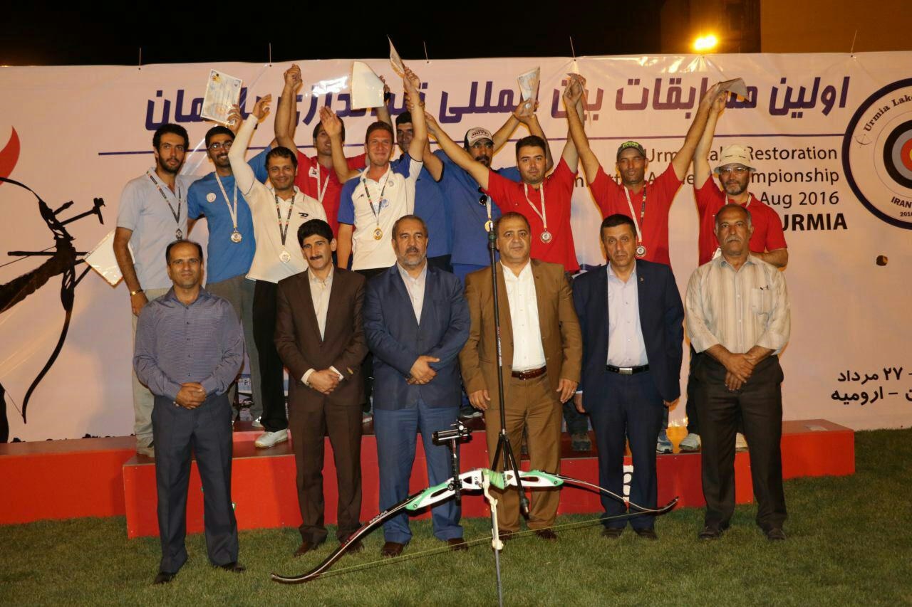 پایان مسابقات تیراندازی با کمان جام احیای دریاچه ارومیه