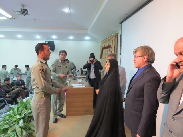  از دو محیط بان نمونه استان کهگیلویه و بویراحمد در آستان قدس رضوی تجلیل شد