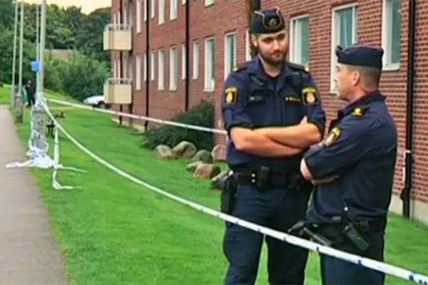 فیلم | انفجار نارنجک در سوئد جان یک کودک را گرفت