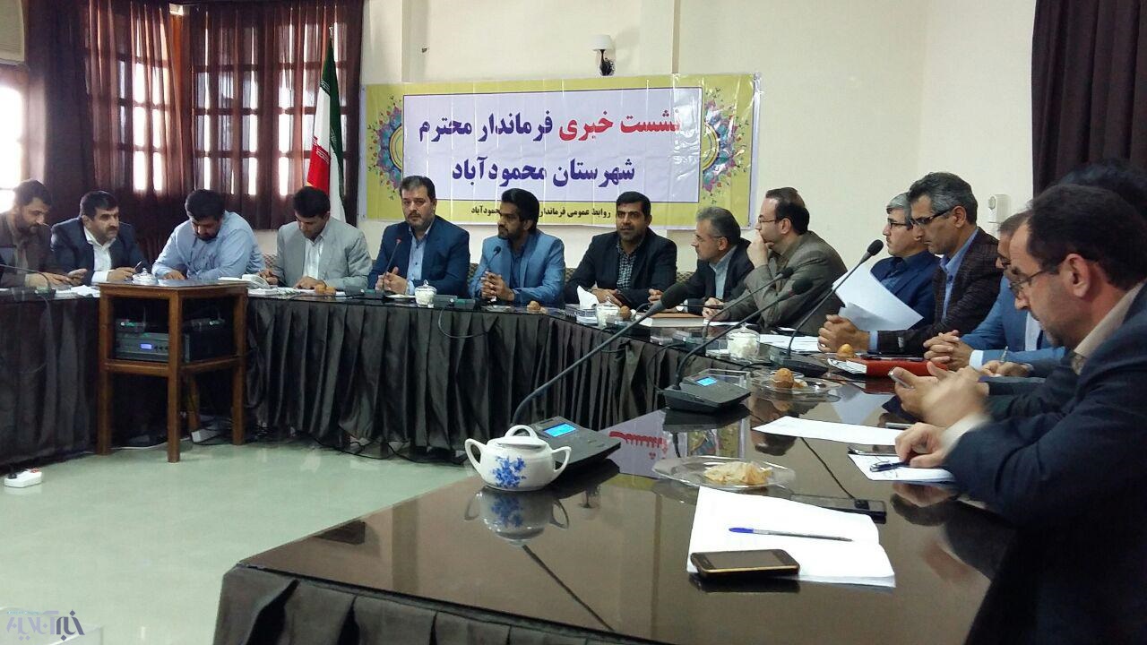 افتتاح 24 طرح هفته دولت در شهرستان محمودآباد