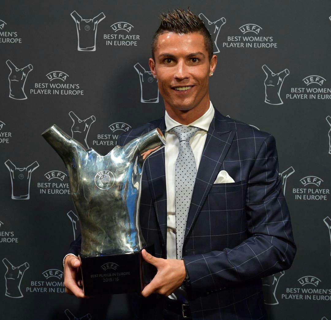 رونالدو:جایزه بهترین بازیکن اروپا تقدیم به مردم پرتغال