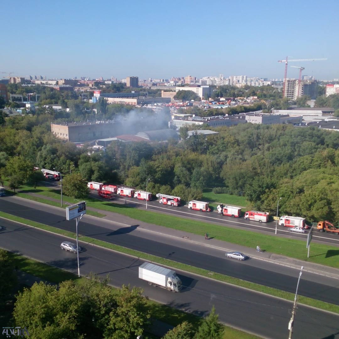 عکس | آتش‌سوزی در پایتخت روسیه | 16 نفر کشته شدند