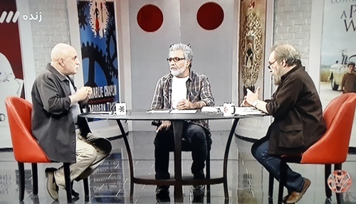 بحث داغ هوشنگ گلمکانی و مسعود فراستی در «هفت» /  گلمکانی: جنجال‌های «هفت» به نفع مخالفان سینماست
