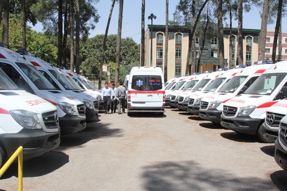 آمبولانس‌های فوریت پزشکی لرستان به ۲۳ دستگاه افزایش یافت