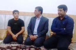 قدردانی نماینده مجلس از قهرمان پلدختری کشتی  آسیا