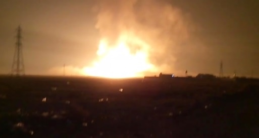 فیلم | تصاویر جدید انفجار و آتش سوزی مهیب در روستاهای اطراف گناوه