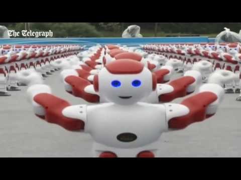 فیلم | رقص همزمان 1000 روبات در چین