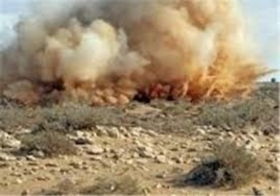موج گرفتگی یک تن در اثر انفجار مین در قصرشیرین