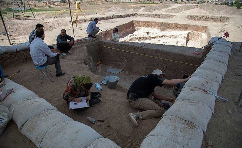 تصاویر | کشف آثار باستانی با قدمت یازده هزار سال در کرمانشاه