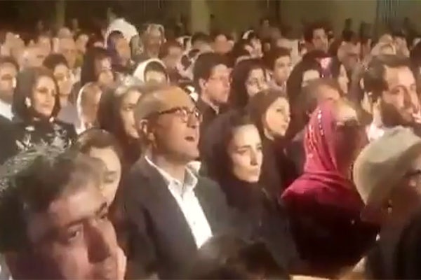 فیلم | رامبد جوان و نگار جواهریان در جشن خانه سینما 