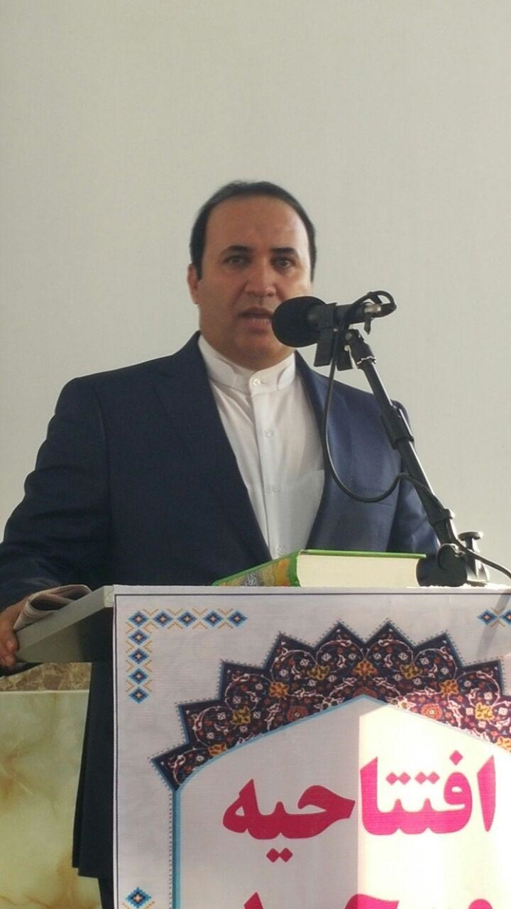 برگ زرین دیگری از خدمات نیکوکار خرم آبادی / مسجد امام علی روستای کله نی چگنی افتتاح شد