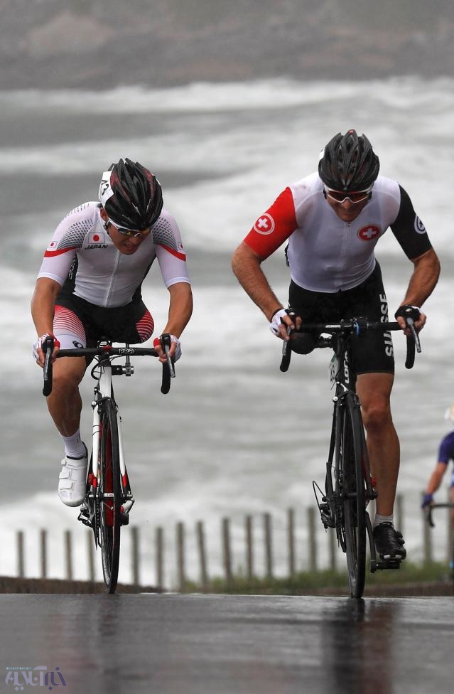 تصویری فوق‌العاده از رقابت دوچرخه‌سواران در پارالمپیک ریو
