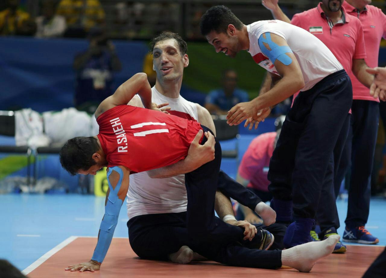 تصاویر | سه فریم از لحظه قهرمانی تیم والیبال ایران در پارالمپیک ریو
