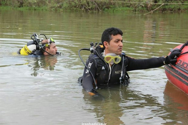 پیکر گردشگر عراقی در رودخانه دز کشف شد