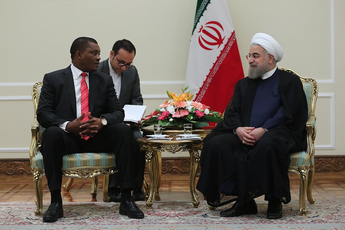 روحانی: تروریسم یک معضل برای جهانیان است /استقبال موتوری جاستین از حضور شرکت‌های ایرانی در کنیا