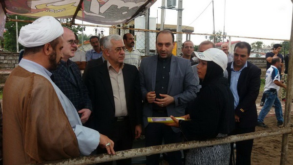 تقدیر از بانوی منجی غریق فداکار در لنگرود