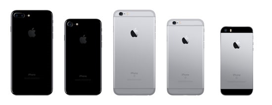 مقایسه فنی کامل آیفون ۷ و ۷پلاس با آیفون ۶ اس‌پلاس و ۶اس و اس‌ای