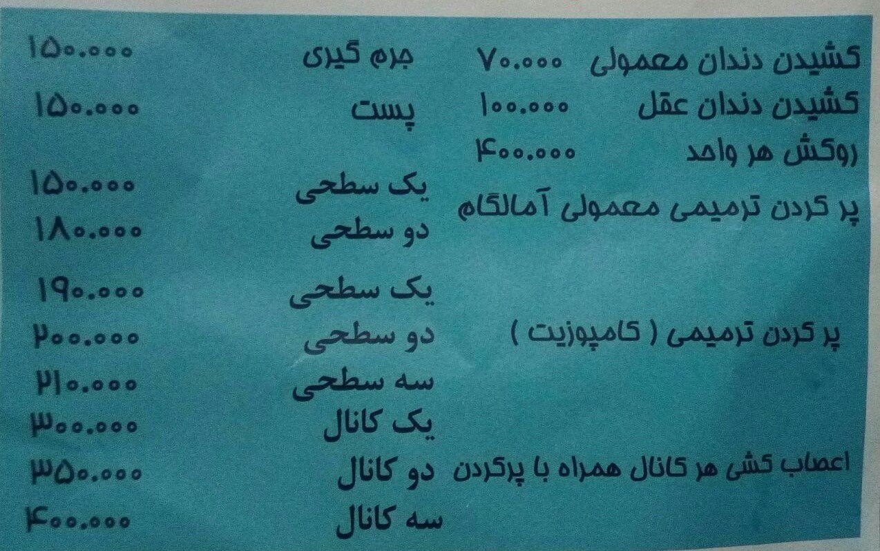 می‌دانید چندصد میلیون تومان دندان در دهانتان دارید؟