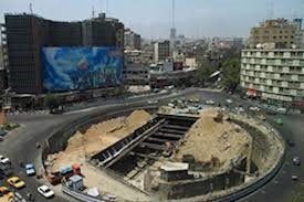 فیلم | پشت حصارهای میدان میدان ولیعصر چه می‌گذرد؟ | نمای جدید میدان را ببینید