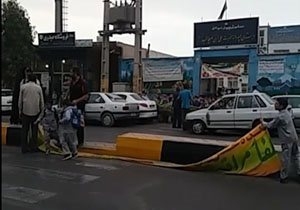 زن و شوهر جوان زیر چرخ‌های سواری کشته شدند