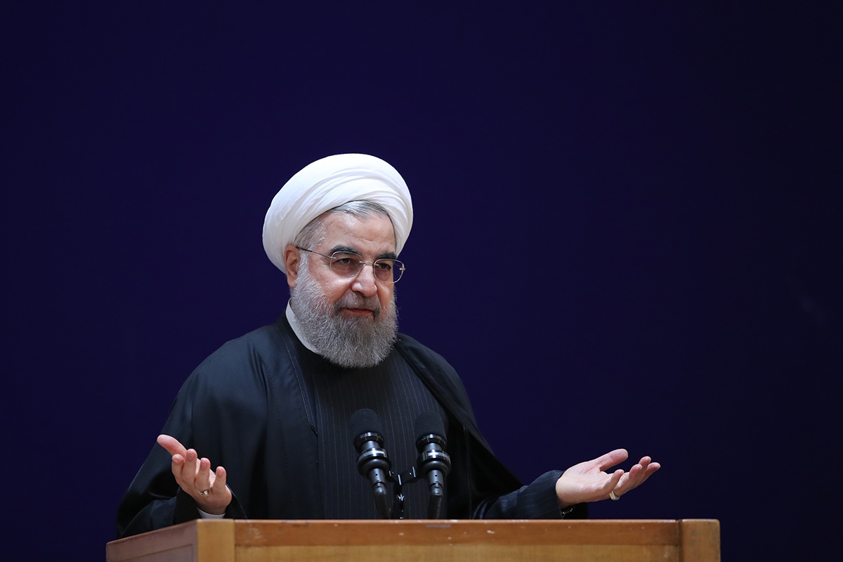 فیلم | کنایه‌های روحانی به ترامپ | یادشان رفته سال‌ها پیش دیوار برلین فرو ریخت