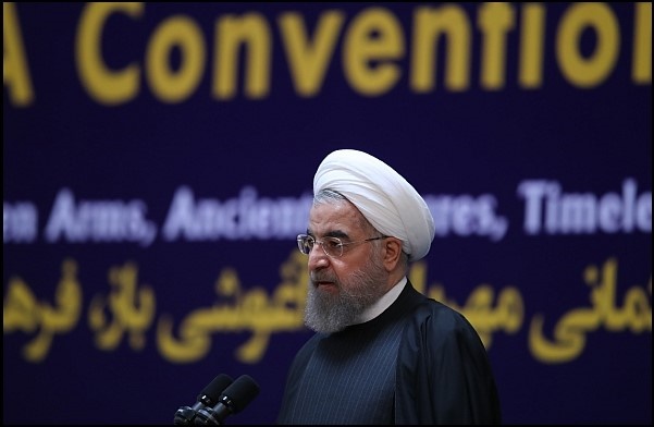 کنایه روحانی به ترامپ: نمی‌توان بین ملت‌ها دیوار کشید 