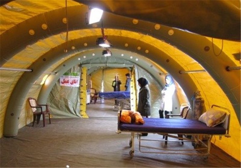 بیمارستان صحرایی بسیج در  دهه فجر در منطقه سراب حمام پلدختر بر پا می‌شود 