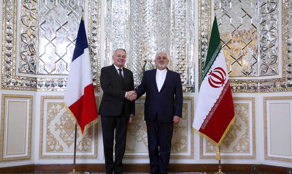 تصاویر | دیدار وزاری امور خارجه ایران و فرانسه