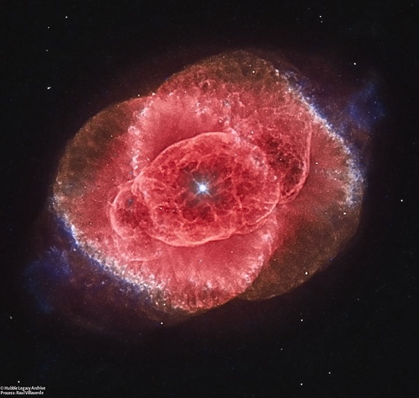 تصویر چشم‌گربه در فضا/ عکس تلسکوپ هابل را ببنید