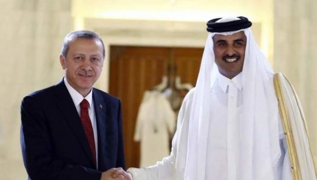 اردوغان تلفنی با امیر قطر گفت‌وگو کرد