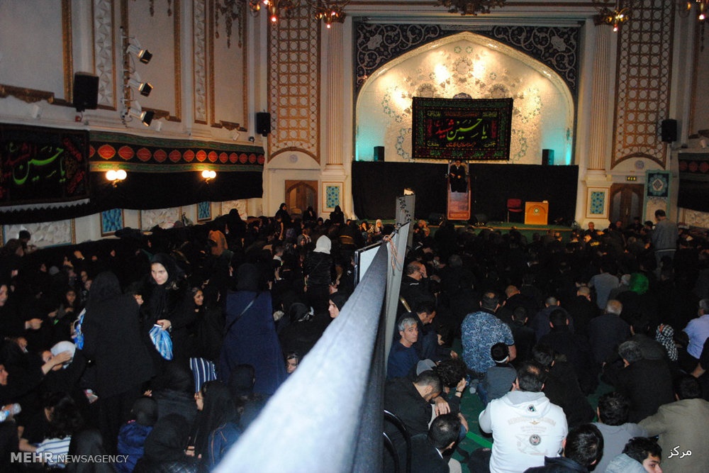 تصاویر | مراسم عزاداری در مرکز اسلامی لندن