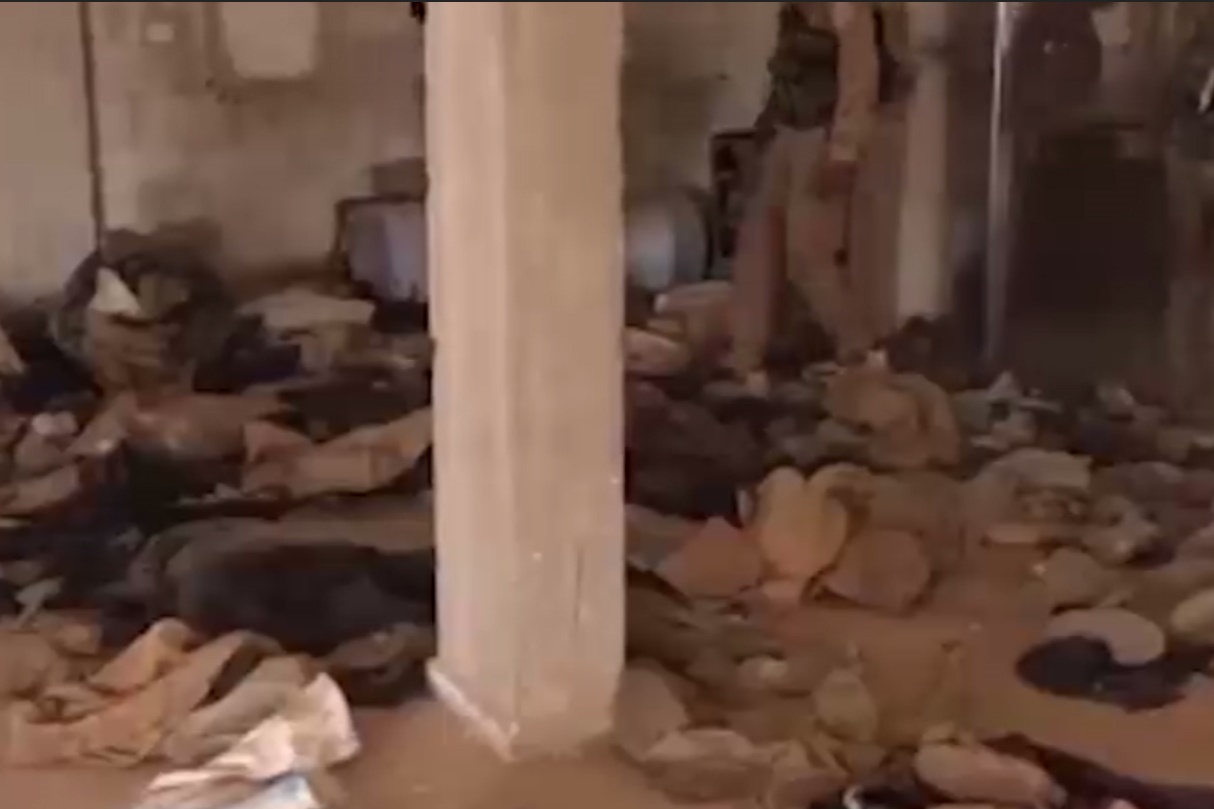 فیلم | کشف مدرسه و سالن جلسات سری داعش در سوریه