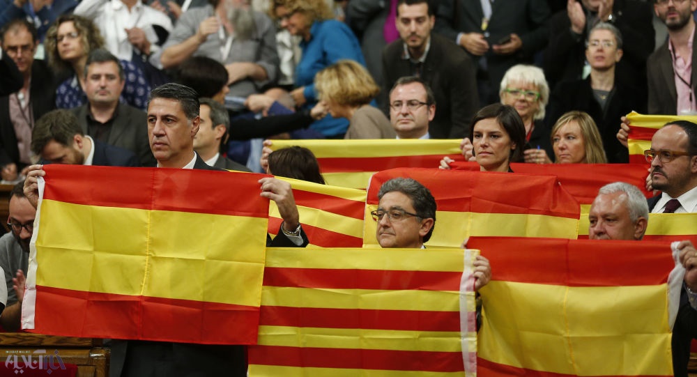 نتایج اولیه همه‌پرسی کاتالونیا اعلام شد