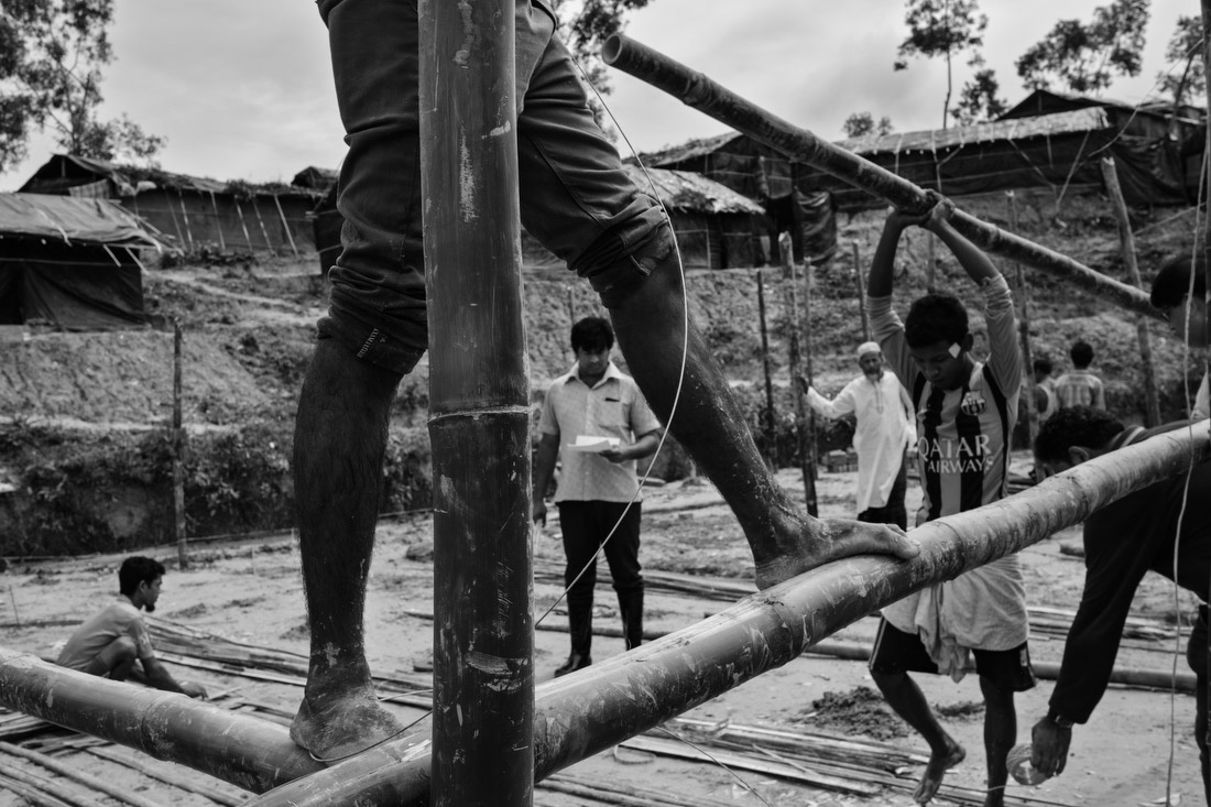 تصاویر | تاریک و روشن زندگی جدید آوارگان روهینگیا