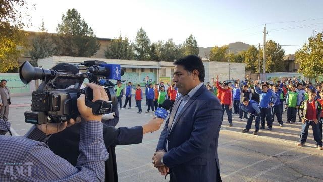 تشویق دانش آموزان استان به ورزش صبحگاهی