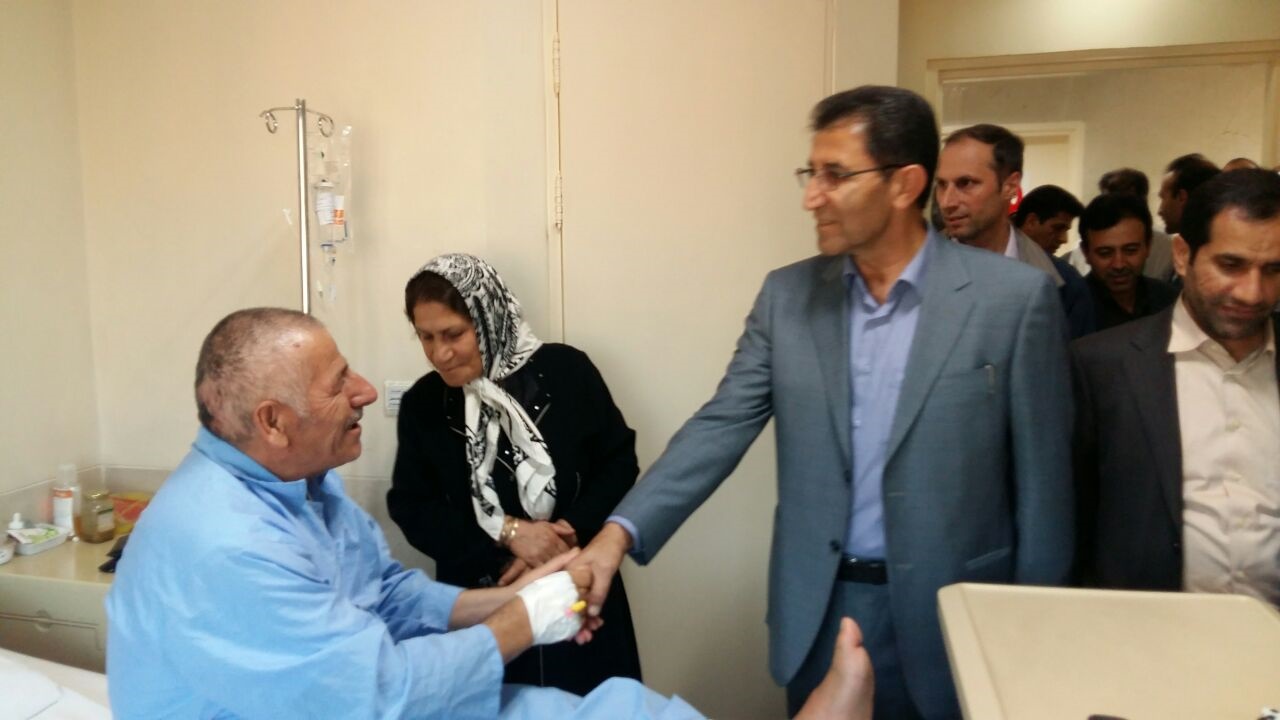 بازدید سرزده سرپرست استانداری از بیمارستان آیت الله کاشانی شهرکرد