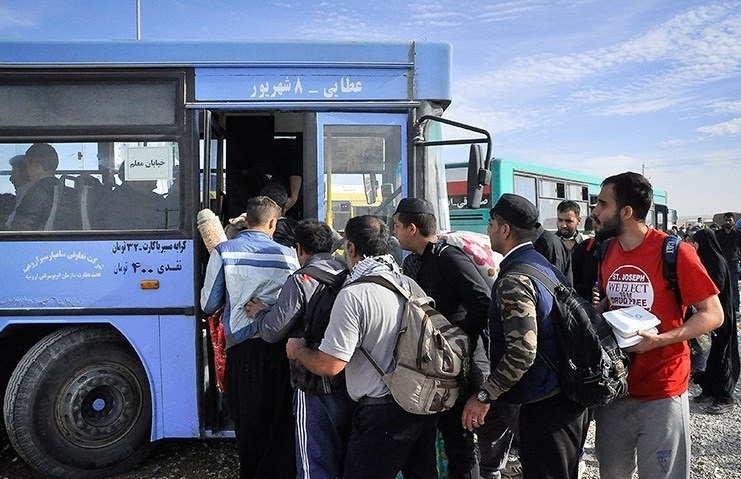 اعزام ۱۵ هزار زائر اصفهانی اربعین به مرزهای عراق