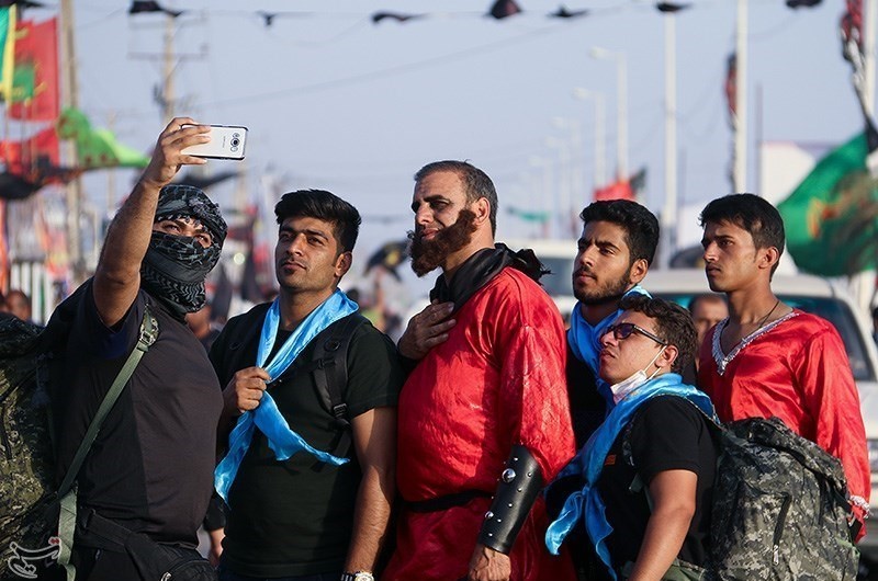 تصاویر | خروج زائران اربعین حسینی از مرز شلمچه